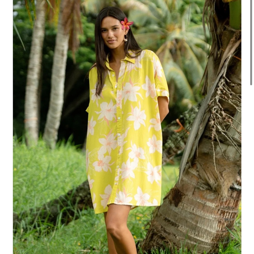 Yireh Kaimana Dress in Isle Orchid (Melon) NWT